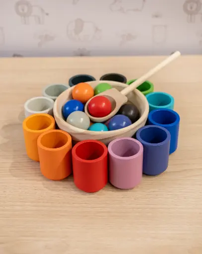 Juego división de colores