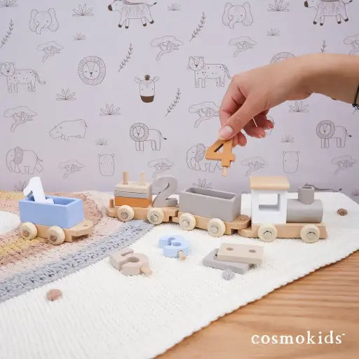 Tren madera Montessori