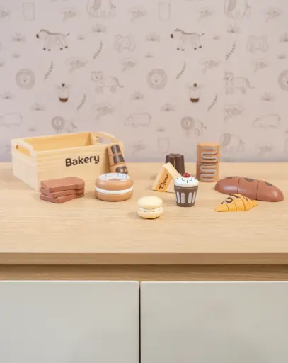 Caja de pan de madera